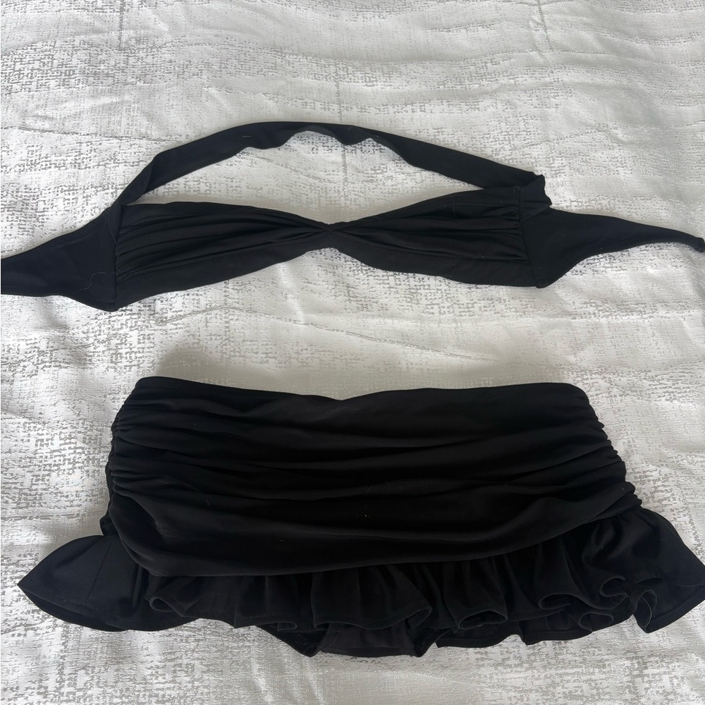 Cutest NORMA KAMALI black goddess bikini